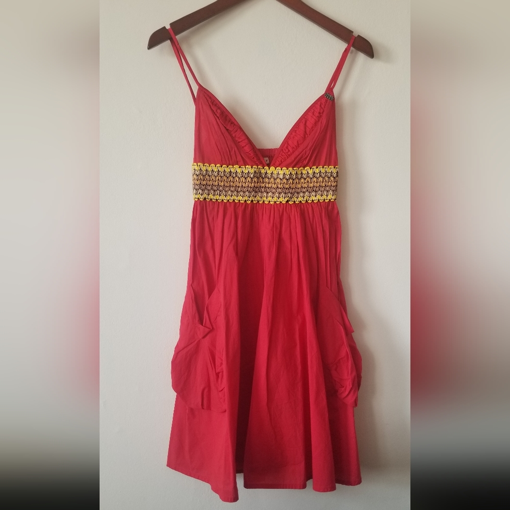 Miss Sixty red strappy dress